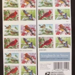 Songbirds in Snow 2016 3 - USPS Forever Stamps Animal 16 23 - USPS Forever Stamps