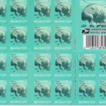 Save the Manatees 2024 3 - USPS Forever Stamps Animal 21 5 - USPS Forever Stamps