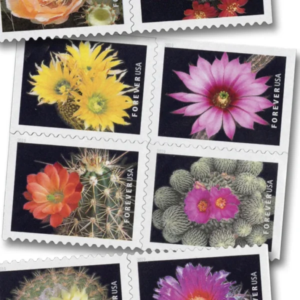 Cactus Flowers 2019 - USPS Forever Stamps