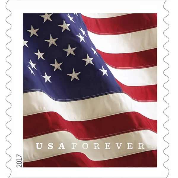 USPS Stamps 19 - USPS Forever Stamps Flag2017Roll - USPS Forever Stamps