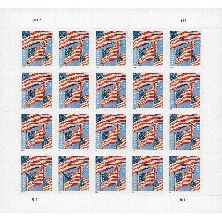 Flag2022Sheet-2-_2 Flag2022Sheet 2 2 - USPS Forever Stamps