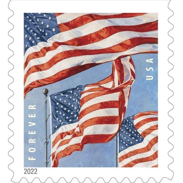 USPS Stamps 37 - USPS Forever Stamps Flag2022 c2311e44 c98e 4475 a846 396946545f51 - USPS Forever Stamps