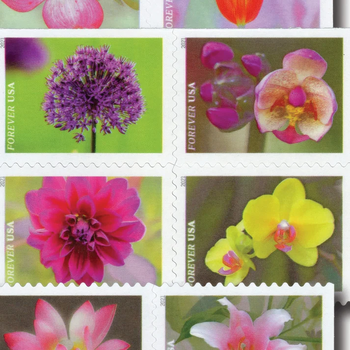 Garden Beauty 2021 1 - USPS Forever Stamps Garden Beauty 2021