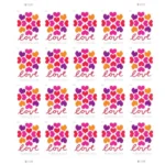 HeartsBlossomLove2019 2 - USPS Forever Stamps