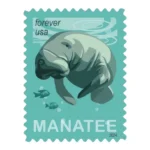Save the Manatees 2024 2 - USPS Forever Stamps SavetheManatees2024 - USPS Forever Stamps