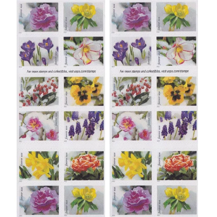 SnowyBeauty20222 2 - USPS Forever Stamps