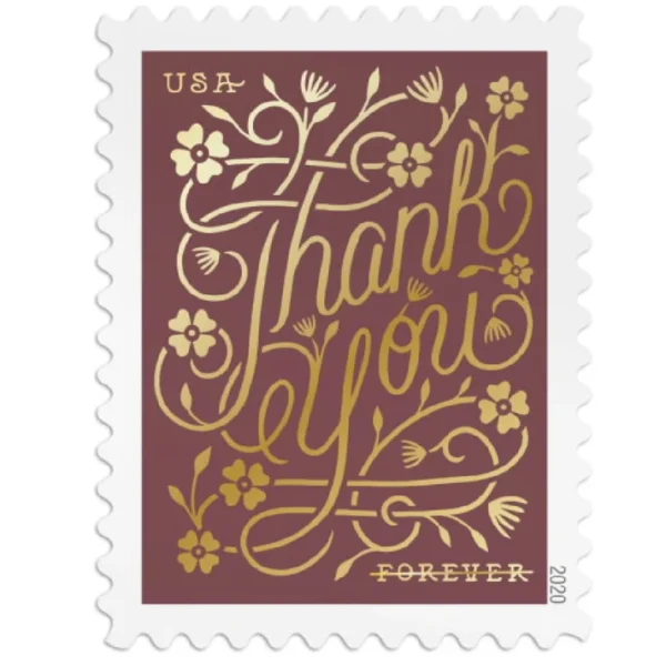 ThankYou2020 1 - USPS Forever Stamps