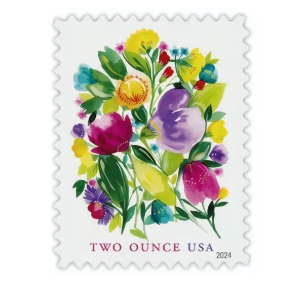WeddingBlooms2024 - USPS Forever Stamps