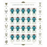 Lunar New Year Of The Ox 2021 3 - USPS Forever Stamps 1 2 2 - USPS Forever Stamps