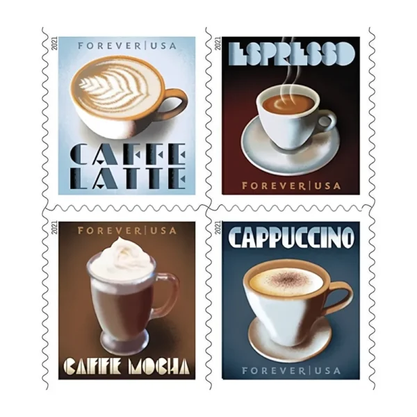 EspressoDrinks2021 - USPS Forever Stamps