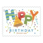 Happy Birthday 2021 2 - USPS Forever Stamps HappyBirthday2021 - USPS Forever Stamps