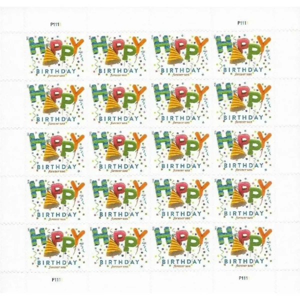 HappyBirthday2021 2 2 - USPS Forever Stamps