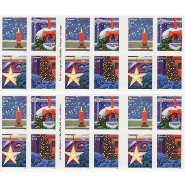 HolidayWindows2016 2 2 - USPS Forever Stamps