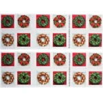 Merry Christmas Bundle 2012-2021 5 - USPS Forever Stamps Holiday 19 5 - USPS Forever Stamps