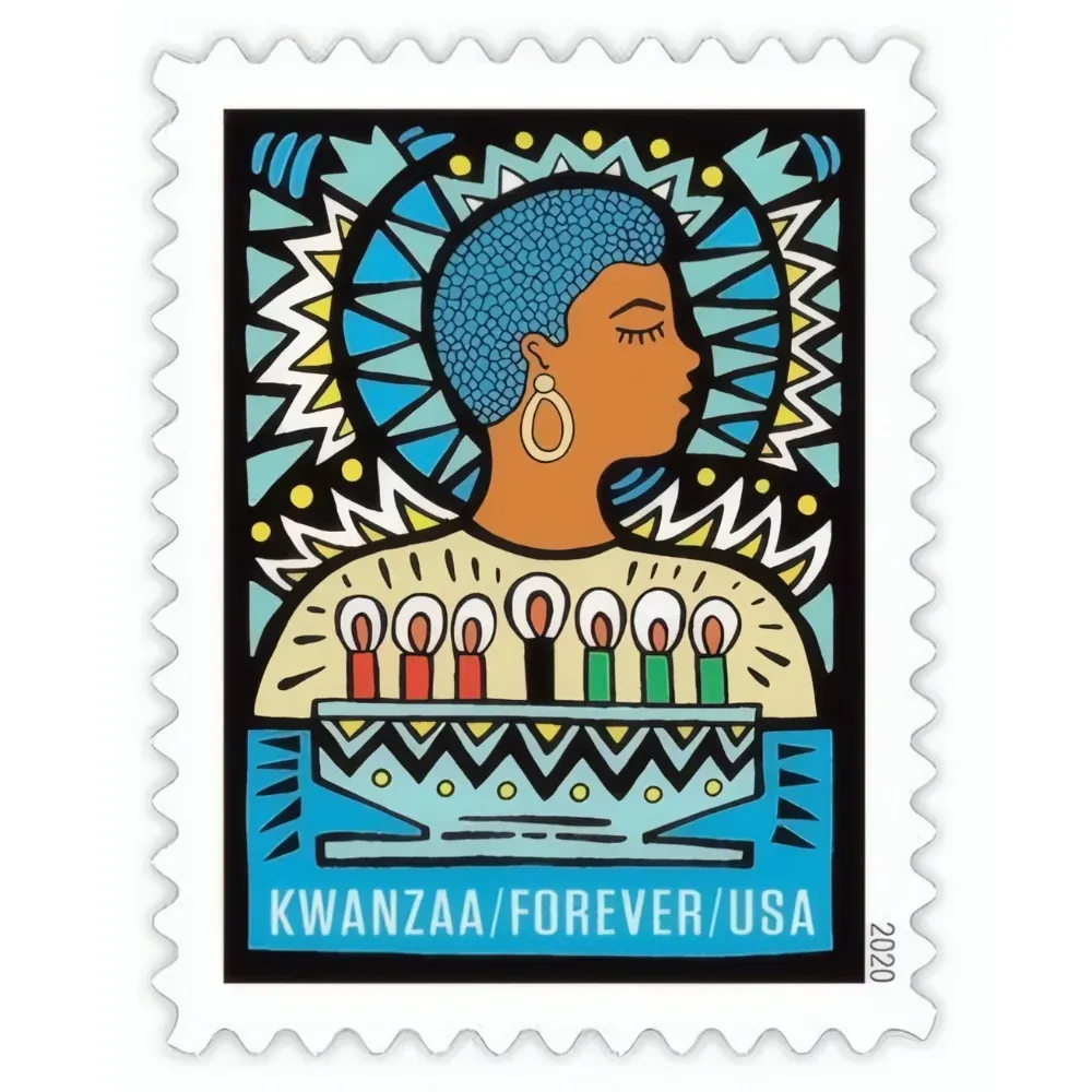 Kwanzaa 2020 1 - USPS Forever Stamps Kwanzaa 2020