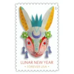 LunarNewYearOfTheRabbit2023 - USPS Forever Stamps
