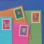 Piñatas 2023 5 - USPS Forever Stamps Pinatas2023 StrampsonEnvelopes - USPS Forever Stamps