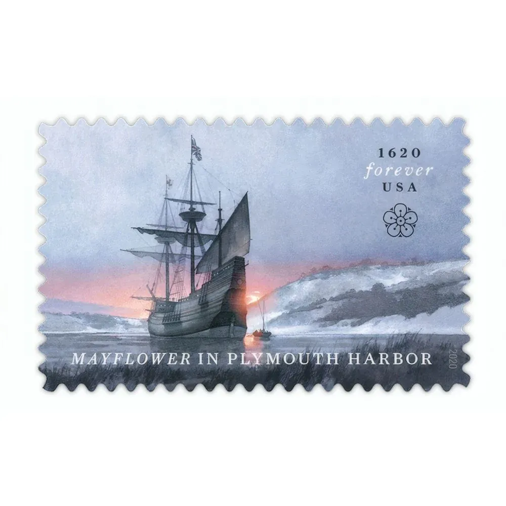 Plymouth 2020 1 - USPS Forever Stamps Plymouth 2020