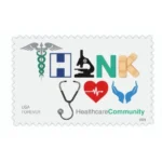 Thank You, Healthcare Community 2024 2 - USPS Forever Stamps ThankYou HealthcareCommunity2024 - USPS Forever Stamps