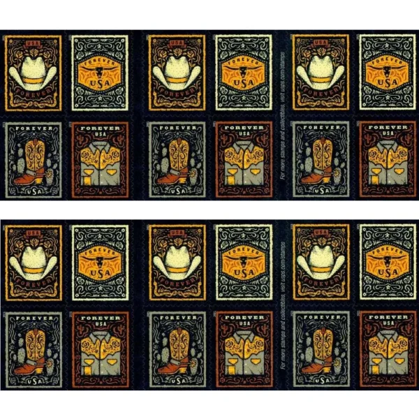 WesternWear2021 2 2 - USPS Forever Stamps