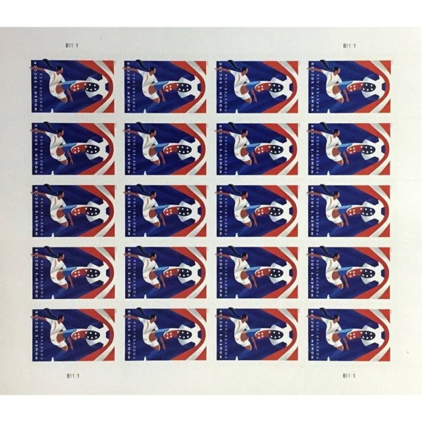 USPS Stamps 8 - USPS Forever Stamps Women sSoccer 2 2 - USPS Forever Stamps