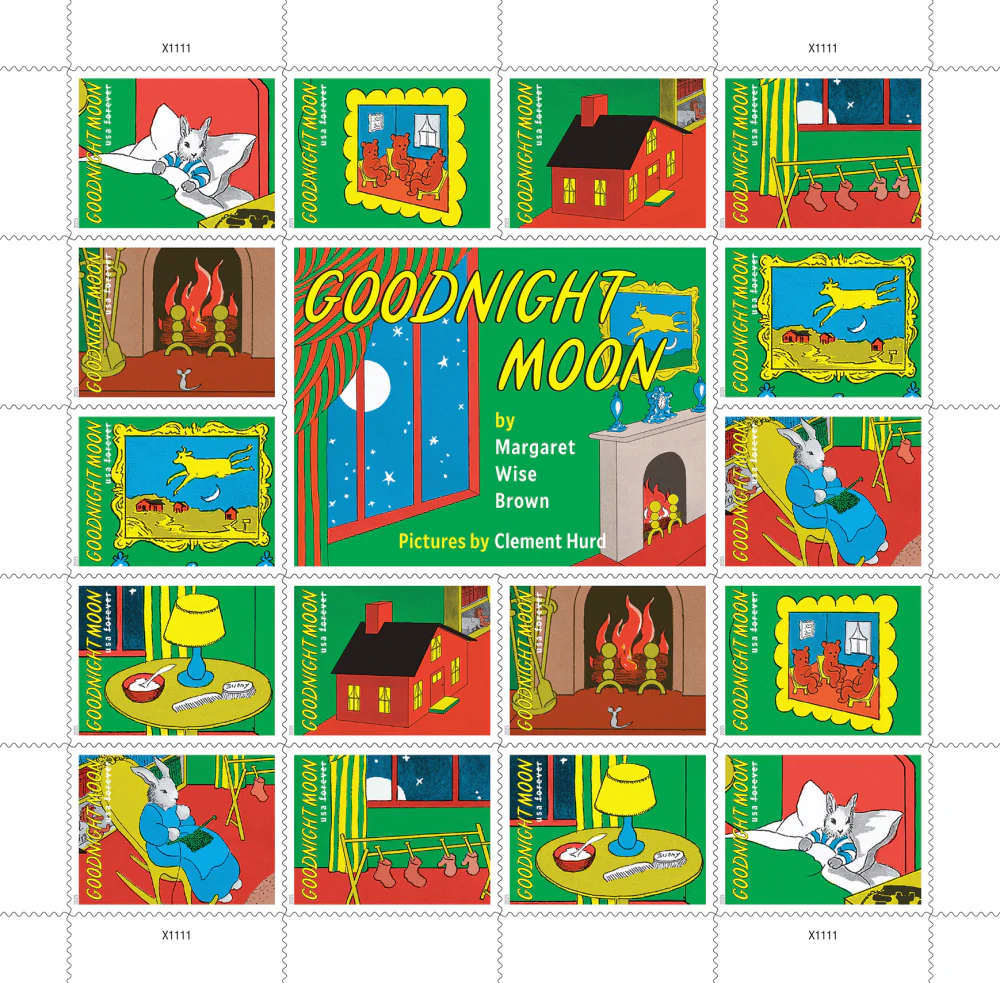 Goodnight Moon 2025 1 - USPS Forever Stamps Goodnight Moon 2025